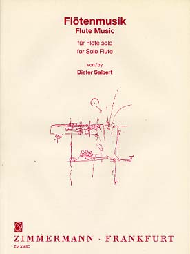 Illustration salbert flotenmusik in drei satzen