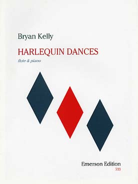 Illustration kelly harlequin dances