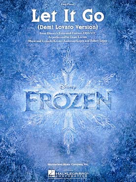 Illustration de DISNEY La REINE DES NEIGES : Let it go - Easy piano