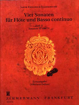 Illustration kleinknecht 4 sonates vol. 2 : n° 3 et 4