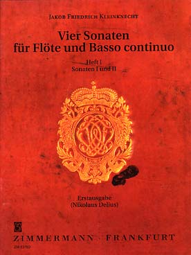 Illustration kleinknecht 4 sonates vol. 1 : n° 1 et 2