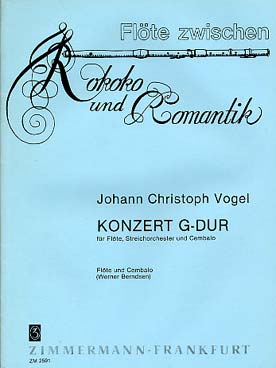 Illustration vogel concerto en sol maj