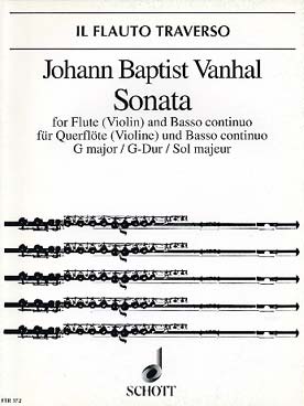 Illustration de Sonata en sol M op. 10/1 pour flûte (ou violon) et basse continue