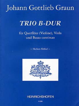 Illustration graun trio en si b maj flute/alto/bc