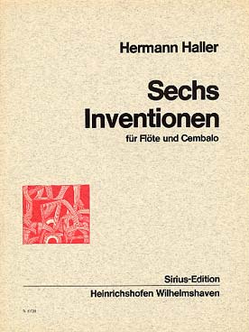 Illustration de 6 Inventionen für Flöte und Cembalo    