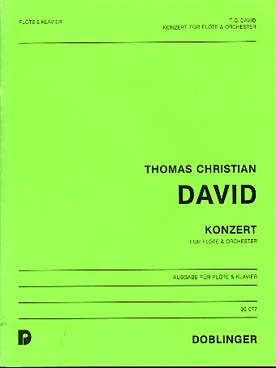Illustration david concerto pour flute et orchestre