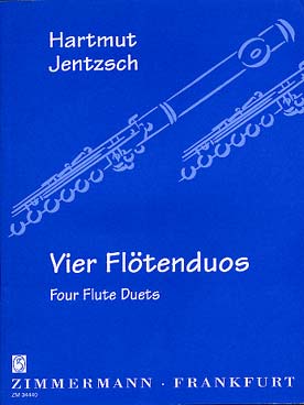 Illustration de Vier Flötenduos    