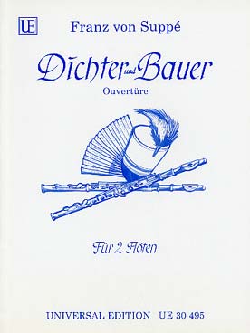 Illustration de Dichter und Bauer Ouvertüre
