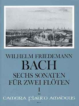 Illustration bach wf sonates (6) vol. 1