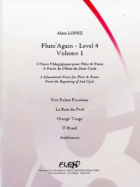 Illustration lopez flute' again vol. 1 : niveau 4