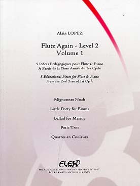Illustration lopez flute' again vol. 1 : niveau 2