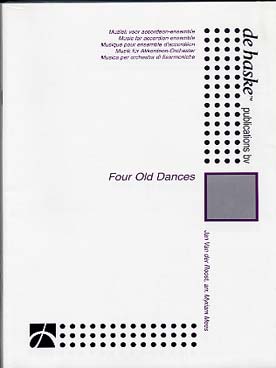 Illustration de Four Old dances : suite de 4 danses originales dans le style de la renaissance pour ensemble d'accordéons