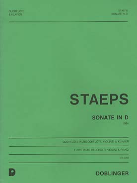 Illustration staeps sonate en re maj