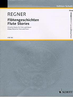 Illustration de Flute stories, 8 easy pieces    