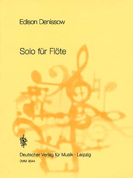 Illustration denisov solo pour flute
