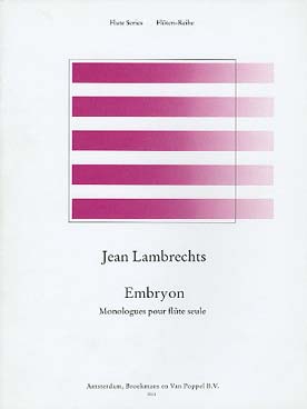 Illustration de Embryon, monologues    