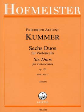 Illustration kummer duos op. 126 (6) vol. 2