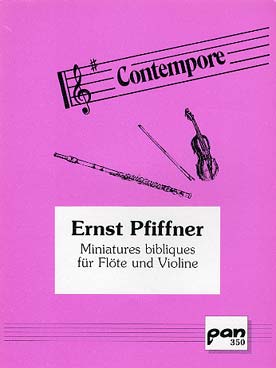 Illustration de Miniatures bibliques    