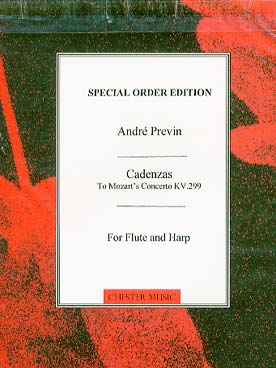 Illustration de Cadenzas to Mozart's Concerto K 299