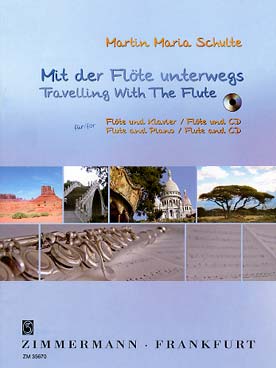 Illustration de Travelling with the flute avec CD