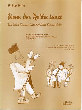 Illustration de Wenn der Rebbe tanzt, eine kleine Klezmer suite pour instrument mélodique  et piano