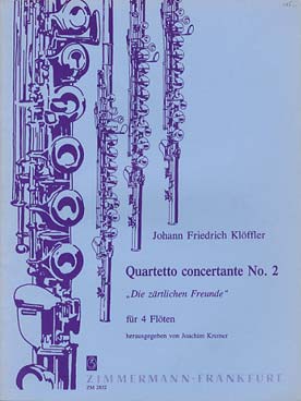 Illustration de Quartetto concertante N° 2 : - Die Zärtlichen Freunde   