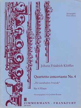 Illustration de Quartetto concertante N° 4 : - Die Standhaften Freunde