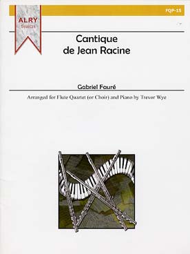 Illustration de Cantique de Jean Racine pour quatuor ou ensemble de flûtes