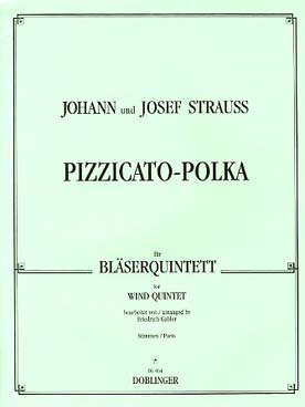 Illustration de Pizzicato-polka - parties séparées