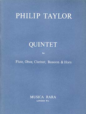 Illustration de Quintette pour flûte, hautbois, cor,  clarinette et basson   