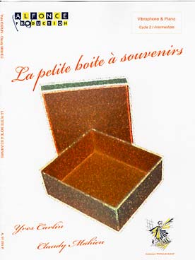 Illustration de La Petite boite à souvenirs pour vibraphone et piano