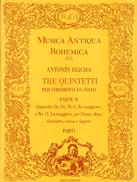 Illustration de Tre quintetti per stromenti da fiato - Partie 2   