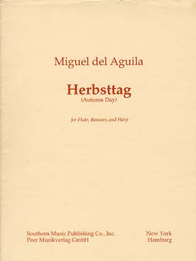 Illustration del aguila herbsstag (autumn day)