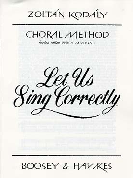 Illustration de Choral method : let us sing correctly - 107 exercices d'intonation pour chœur d'enfants (en anglais) Vol. 3