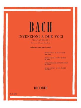 Illustration de Inventions à 2 voix BWV 772-786
