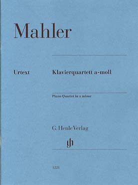 Illustration de Piano quartet en la m (1 seul mouvement)
