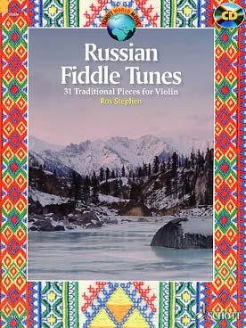 Illustration russian fiddle tunes