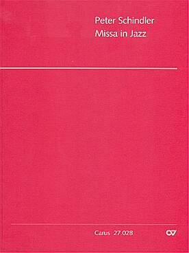 Illustration de Missa in jazz pour chœur SATB, orgue,  saxophone et percussion