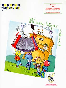 Illustration de Mélodies ludiques pour instruments au choix et piano - Vol. 2 : cycle 2