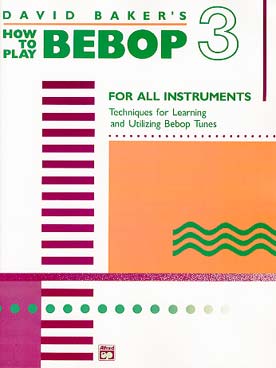 Illustration baker how to play bebop vol. 3