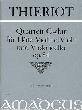 Illustration de Quatuor op. 84 en sol M    