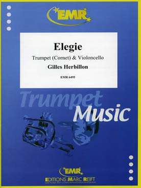 Illustration de Élégie pour trompette et violoncelle