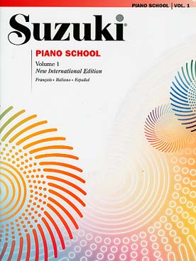 Illustration de SUZUKI Piano School (français/espagnol) - Vol. 1