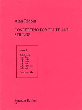 Illustration de Concertino pour flûtes et cordes