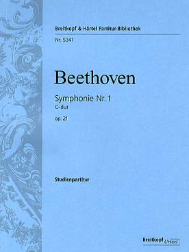 Illustration de Symphonie N° 1 op. 21 en do M