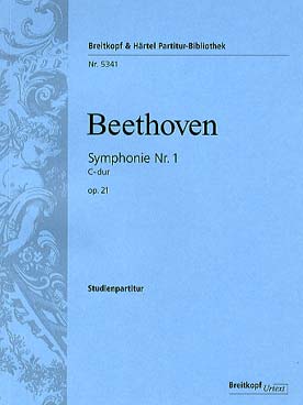 Illustration de Symphonie N° 1 op. 21 en do M