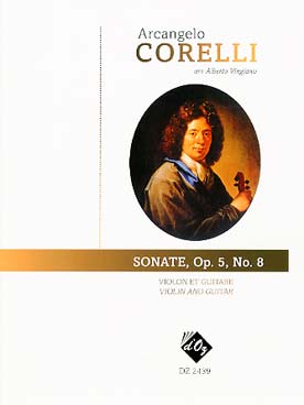 Illustration corelli sonate op. 5 n° 8 (tr. vingiano)