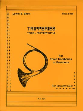 Illustration de Tripperies pour 3 trombones ou bassons