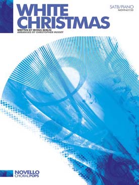 Illustration de White Christmas (SATB/piano)