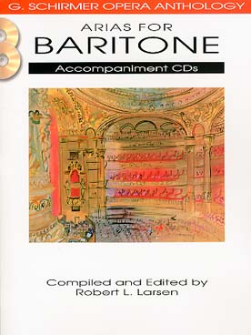 Illustration de ANTHOLOGIE D'AIRS D'OPÉRA (2 CDs) - Baryton